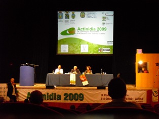 Actinidia 2009, i lavori del convegno a Viterbo